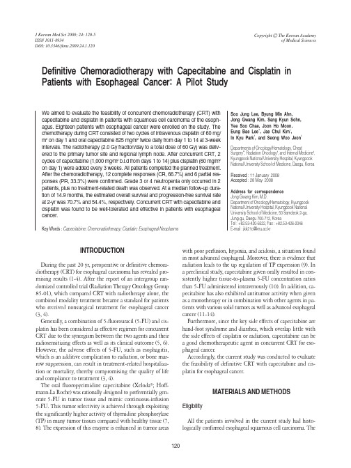 33 Definitive Chemoradiotherapy 药理药效研究 动物模型