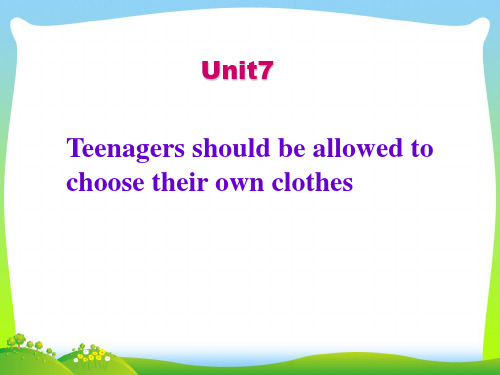 【最新】人教英语九年级全册Unit7section A 1a—2d(共30张PPT).ppt