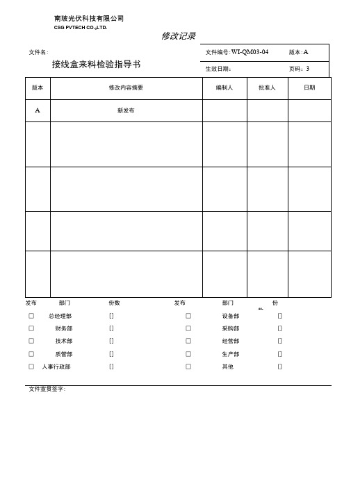 WI-QM03-04 接线盒来料检验作业指导书.doc