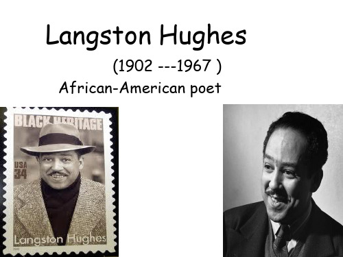 高中英语选修课：英语文学欣赏 Langston Hughes《黑人谈河流》 教学课件