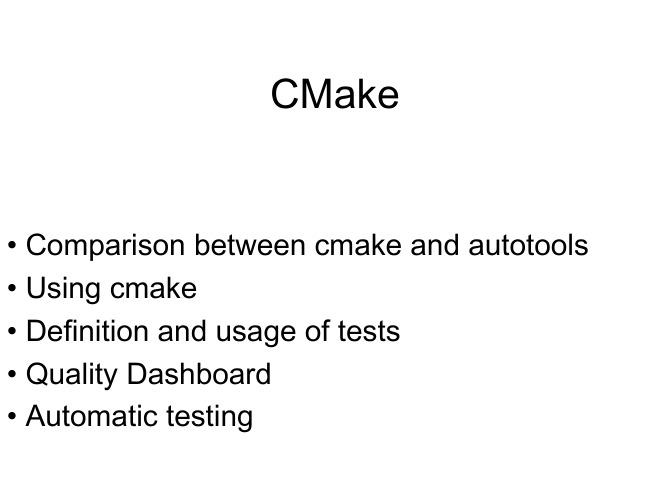 CMAKE使用教程(英文)