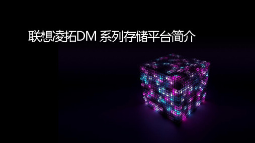 联想凌拓DM系列存储平台简介