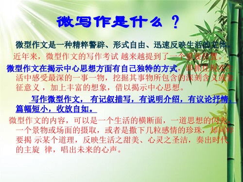 高三语文微写作指导.ppt
