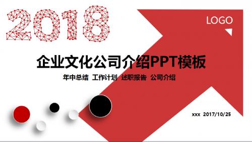 公司介绍产品宣传企业文化工作汇报计划总结通用商务PPT