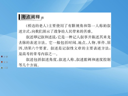 2019年春人教版高二语文课件：选修 外国小说欣赏 单元话题突破 (8份打包)优秀课件