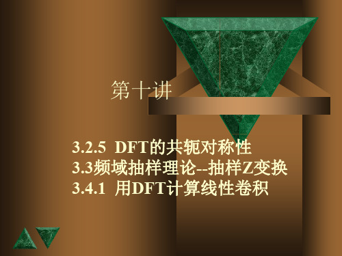 DFT的共轭对称性