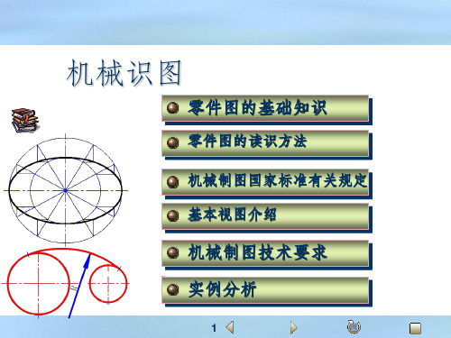 机械识图基础知识完整版本ppt课件