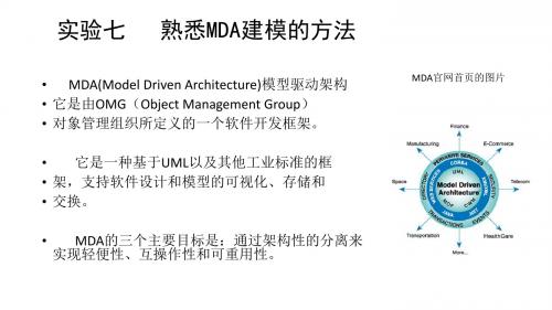 MDA建模