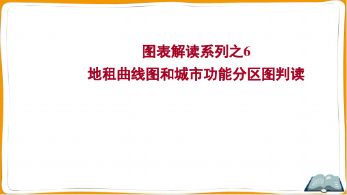 2022年高考地理总复习 图表解读系列之6 地租曲线图的判读