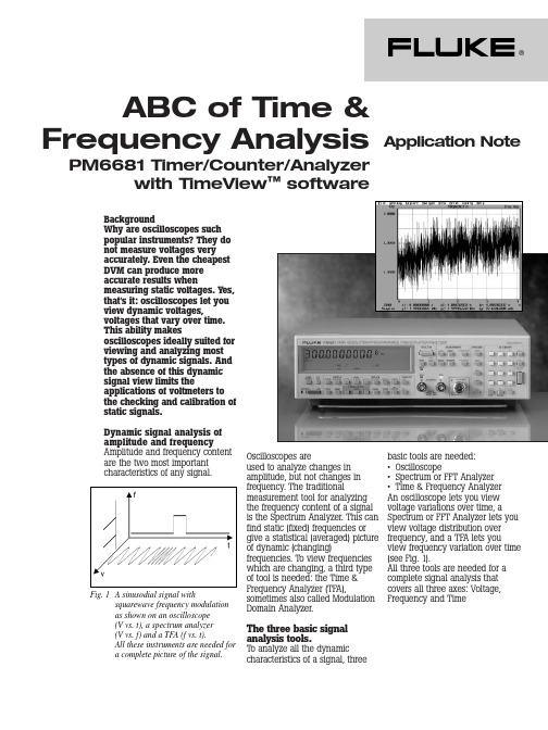 ABCofTime and Frequency Analysis