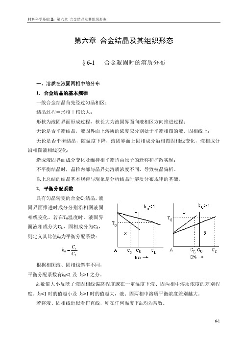 合金结晶