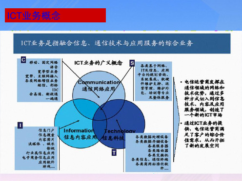 ICT业务培训材料