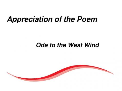 Appreciation of the Poem