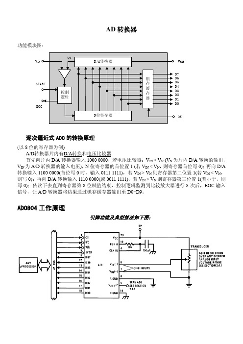 AD转换器工作原理