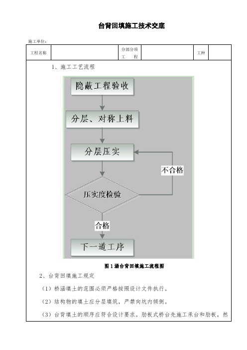 台背回填施工技术交底