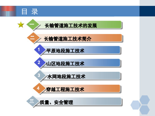 长输管道施工资料