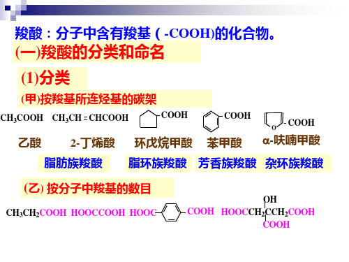 有机化学II-13羧酸及其衍生物