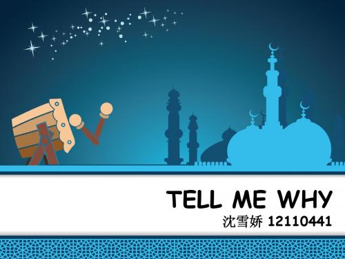 最喜欢的英文歌tell me why