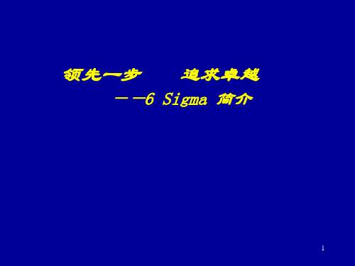 6Sigma管理实例解析(ppt42页).pptx