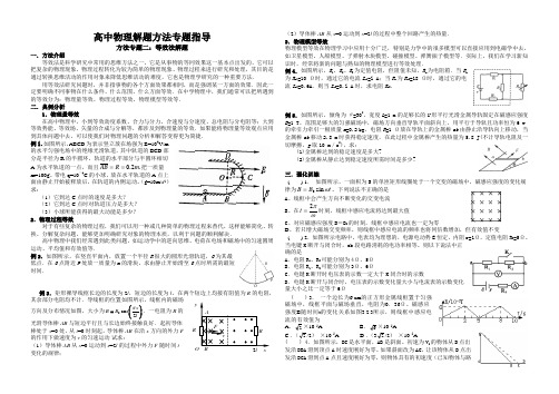 高中物理解题方法专题指导等效法