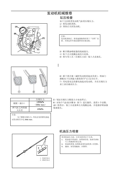 JL473Q发动机大修