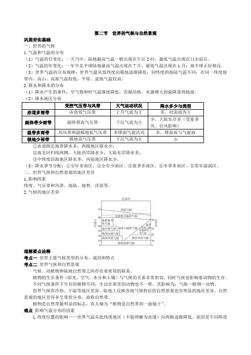 世界的气候与自然景观