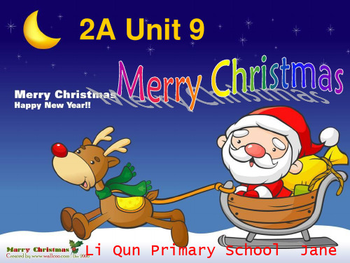 2A Unit9 Merry ChristmasPPT课件