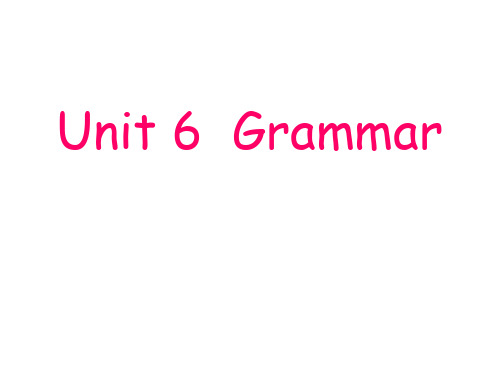 牛津译林版英语九年级上册-9A-Unit6--Grammar