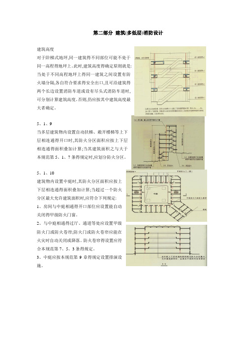 建筑设计防火规范图解