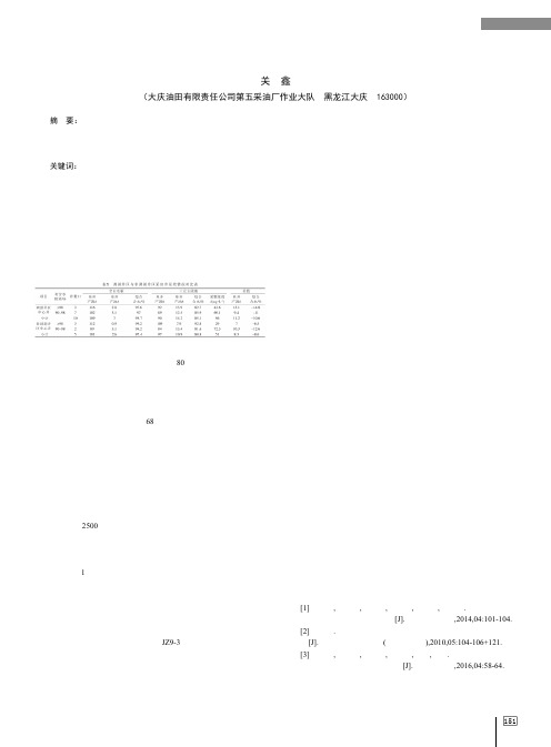 聚合物调剖技术在油田中的应用