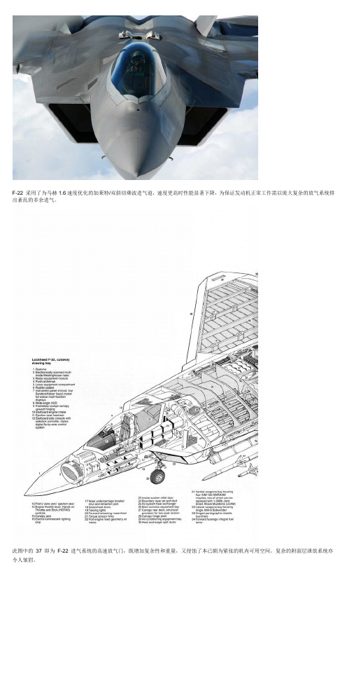 超音速隐形战斗机的进气道