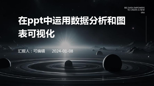 在PPT中运用数据分析和图表可视化