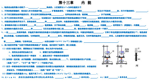 人教版初三物理知识点PPT