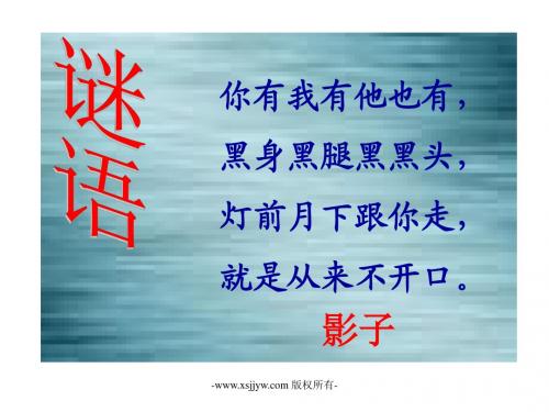 18《竹影》ppt课件]