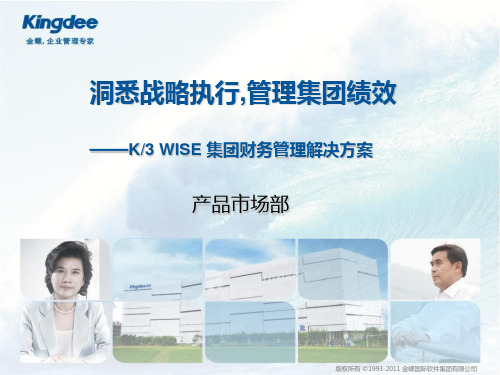 金蝶K3 WISE V12.3集团财务管理解决方案