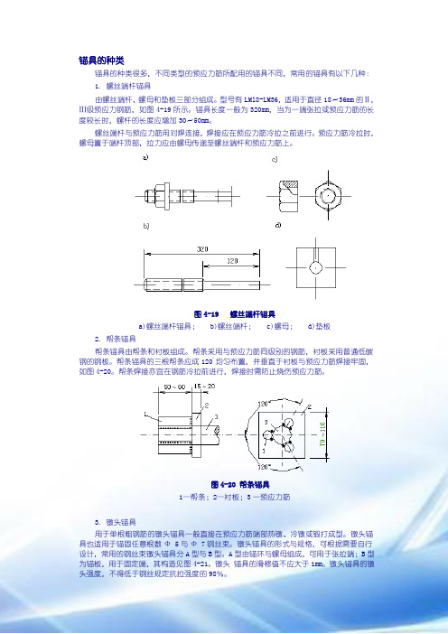 锚具的种类