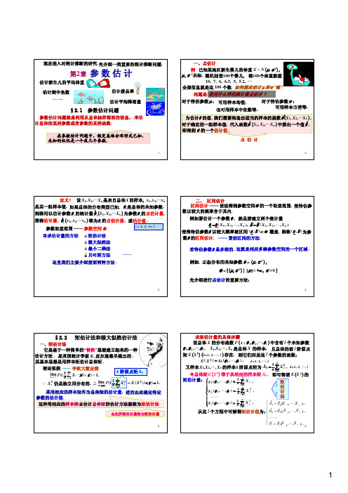 研究生数理统计PPT