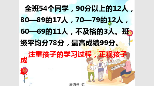 五年级数学教师家长会PPT课件