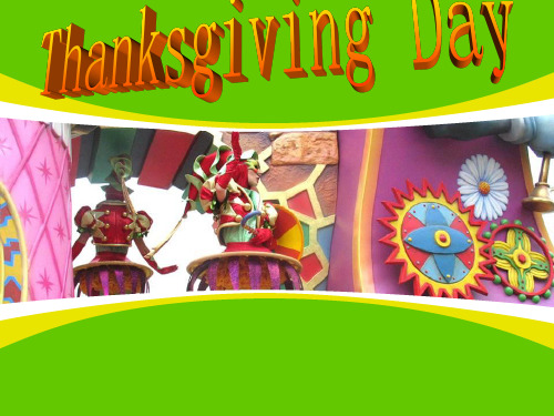 Thanksgiving Day(感恩节)(课堂PPT)