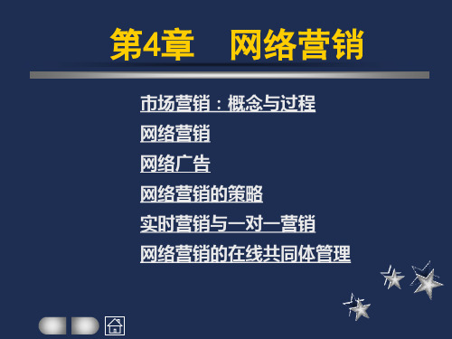 ：管理经济学第4章网络营销