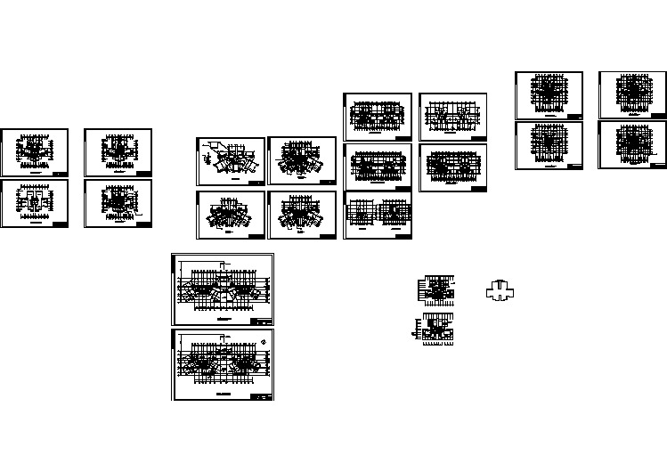 4栋24-30高层住宅全套建筑设计施工图