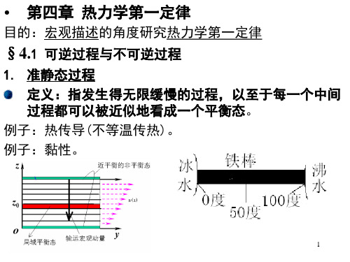 热学学 第四章 热力学第一定律.