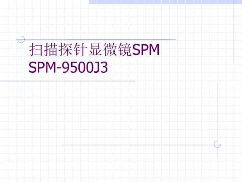 扫描探针显微镜SPM48页PPT