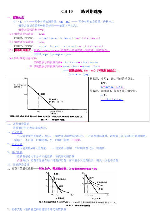 10、消费者行为理论_跨时期选择