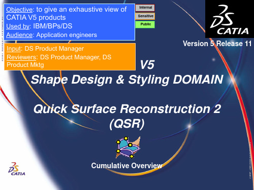 CATIA-V5快速曲面重建PPT课件