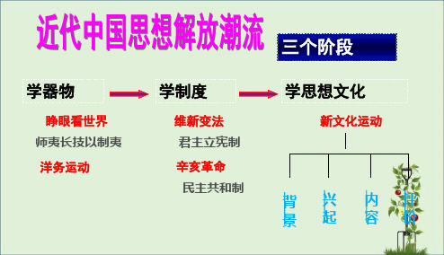 人教版八上历史第9课新文化运动精品中学ppt课件概要