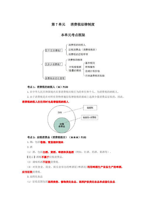 初级经济法_消费税法律制度(23页)