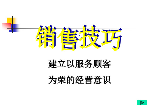 【课件】(安利销售技巧)PPT