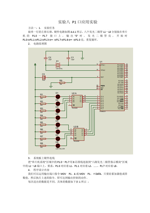 单片机后9个实验2