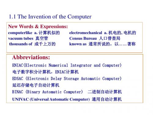 计算机专业英语单词